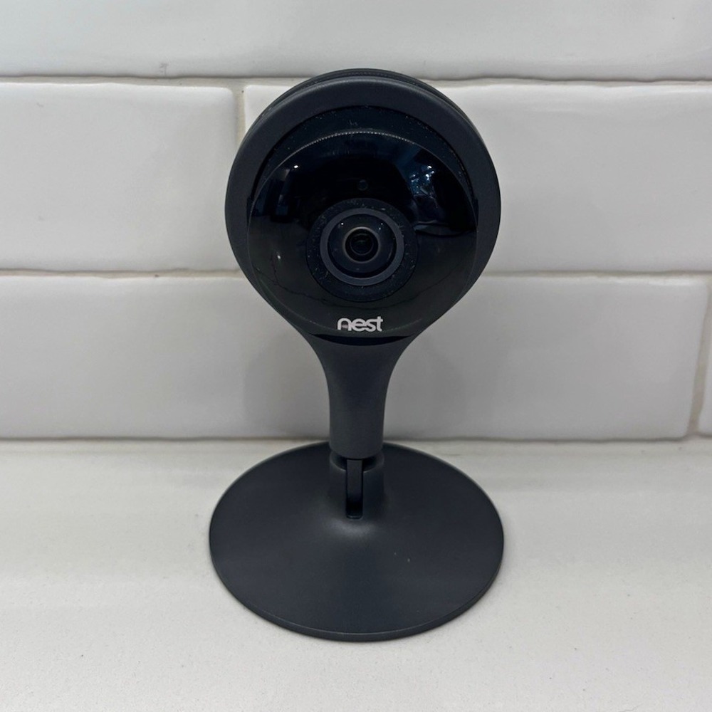 Nest Cam A0005 Wi‑Fi Security Camera 1080p Black with Magnetic Mount